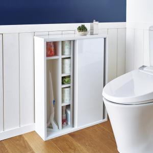 トイレ収納庫 引き戸タイプ 幅60cmの商品一覧 通販 Yahoo ショッピング