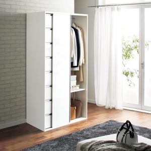 dinos（ディノス） 衣類をまとめて収納できる光沢仕上げタワーチェスト