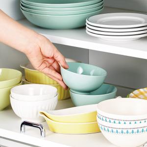 食器が探しやすく取り出しやすい食器棚 幅75c...の詳細画像4