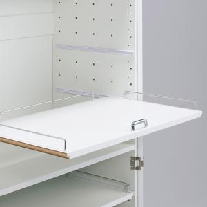 食器が探しやすく取り出しやすい食器棚 幅75c...の詳細画像5