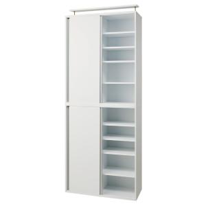 dinos（ディノス） 大量収納が自慢の引き戸式本棚 幅90本体高さ228cm