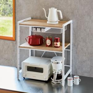 dinos（ディノス） ブルックリン風レンジラック 1段 幅59.5cm キッチン