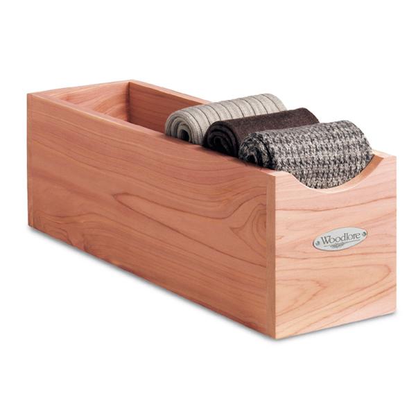 小物収納 収納ボックス 衣装ケース 木製 収納ケース Woodlore（ウッドロア）/ ソックスボッ...