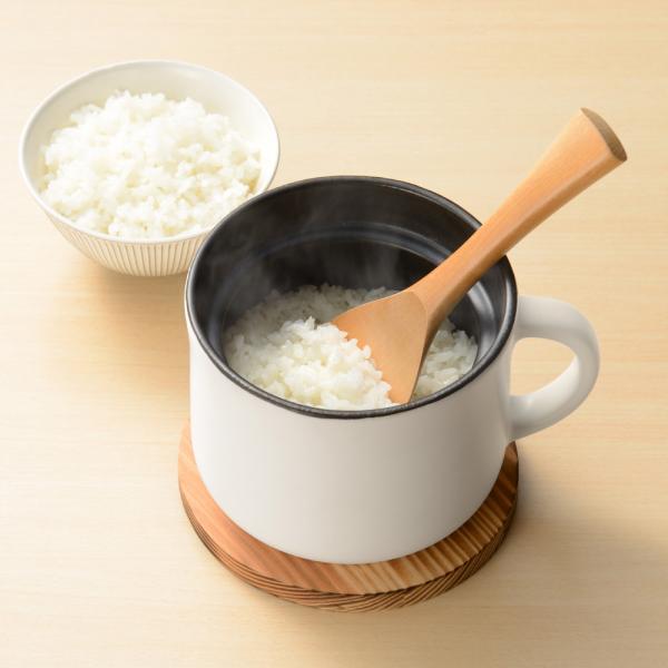 鍋 調理器具 電子レンジ調理器 土鍋 炊飯 電子レンジ 電子レンジで簡単炊飯！　ハンドル付きの炊飯土...