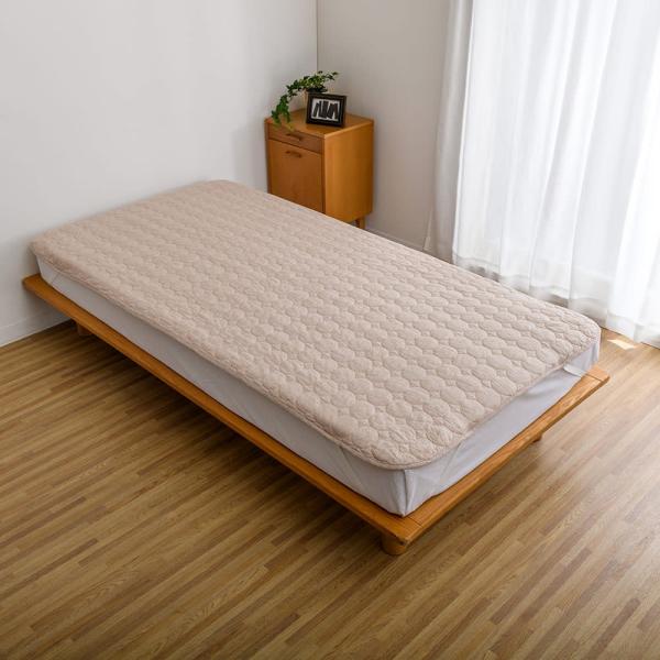 ≪セミダブルロング｜約120×210cm≫ パシーマ（R）EX 先染め 敷きパッド 敷きパッド ベッ...
