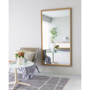 鎌倉彫 姿見 和風 姿見鏡 和室 スタンドミラー おしゃれ 全身鏡 和