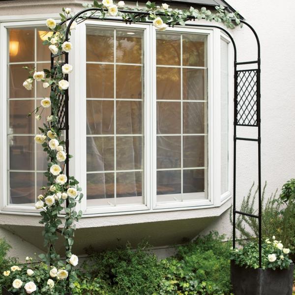 ヨーロピアンスタイル ヨーロッパ おしゃれ 飾り 可愛い 簡単設置 スチール 鋳物 装飾 庭作り 薔...