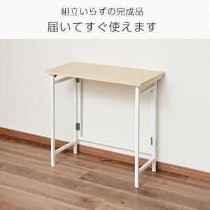 折り畳みデスク 机 オフィス 事務 書斎机 9...の詳細画像2