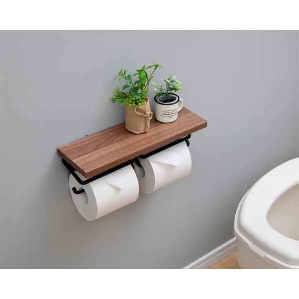 トイレットペーパーホルダー大 トイレ用品 トイレペーパーホルダー スリッパ 968421 ディノス