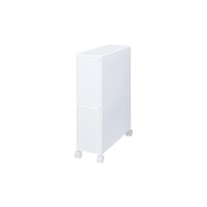 dinos（ディノス） ステンレス製ダストボックスワゴン 2分別タイプ