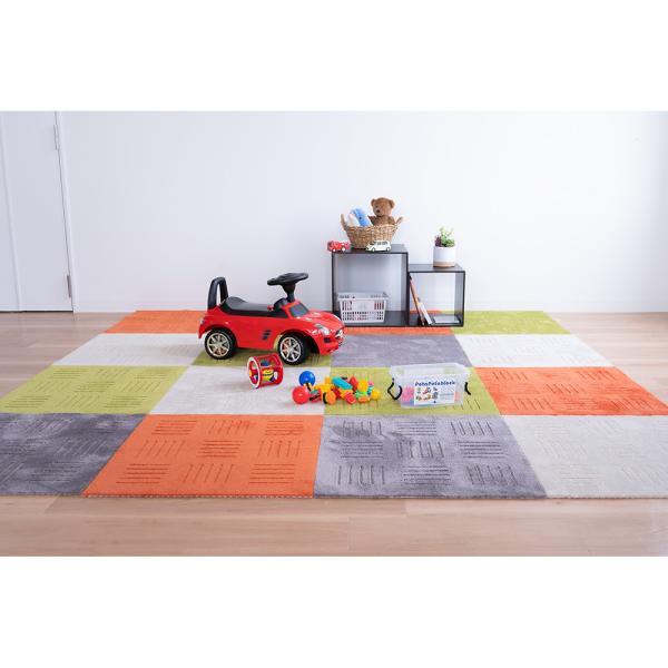 ピタプラス（R）タイルマット 約60×60cm（同色2枚組） カーペット ラグ マット タイルカーペ...