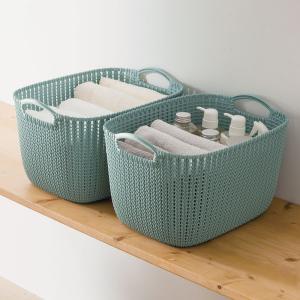 CURVER カーバー ニットスクエアバスケット 19L Knit ランドリー