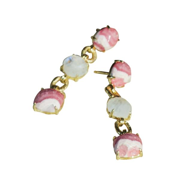 Hilary Joy Couture/ヒラリージョイ  SV カラーストーンピアス ジュエリー アク...