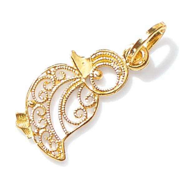 UNOAERRE/ウノアエレ コラボ K18 ペンダントヘッド ペンギン ジュエリー アクセサリー ...