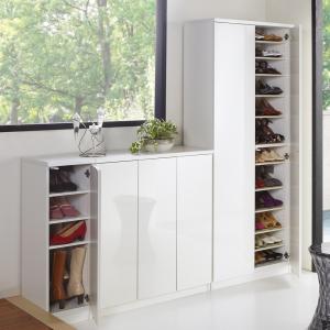 dinos（ディノス） ヘリンボーン柄シューズボックス ハイタイプ高さ