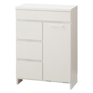 ランドリーラック 洗濯カゴ付き 日本製 完成品 カゴ 脱衣所 ラック