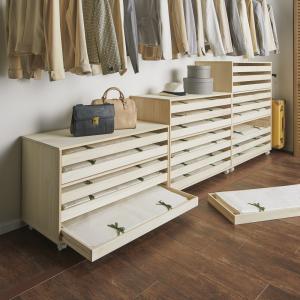 ニトリ（NITORI） キャスター付き桐チェスト(MR-04） タンス たんす