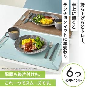 ≪大 2枚組≫ ランチョンマットになるトレー(...の詳細画像3