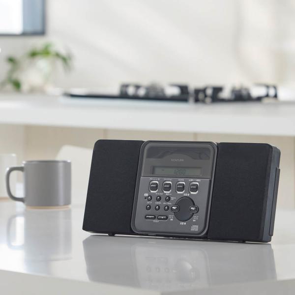 壁掛けCDラジオプレーヤー 季節家電 生活家電 AV機器 622907