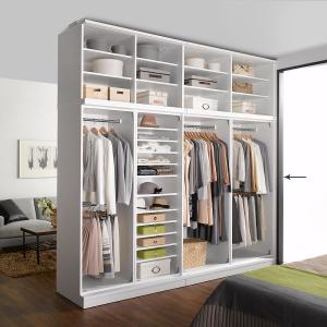 引き戸間仕切りワードローブ ハンガータイプ・幅...の詳細画像5