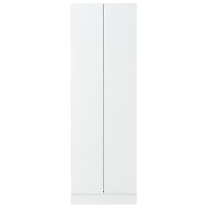 壁面間仕切りミラーワードローブ 棚 幅60cm...の詳細画像5