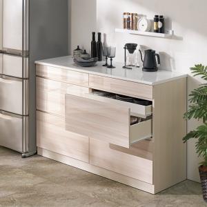 dinos 幅調節可能！スライド伸長式カウンター 幅119-182cm