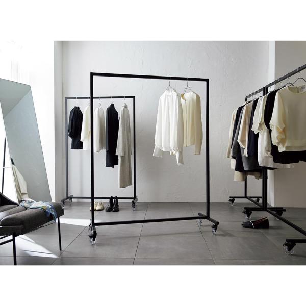 HS/エイチエス 頑丈ハンガーラック 幅122cm 衣類収納 ハンガーラック パイプハンガー H95...