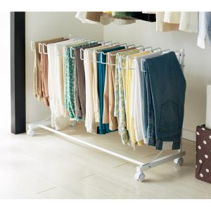 dinos（ディノス） パンツ＆ジーンズハンガーラック 10本掛け 幅75cm