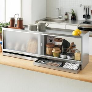 dinos（ディノス） 収納物を考えたキッチンカウンター ロータイプ（高