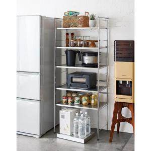 dinos ブルックリン風キッチンラック 3段 幅60cm キッチン収納