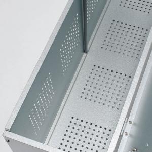薄型ベランダ収納踏み台ストッカー 幅90高さ3...の詳細画像4