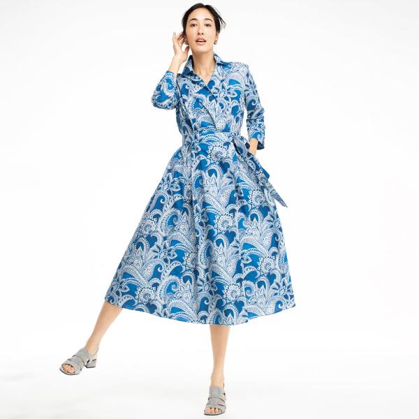 ラッティ社 ベストセリング ペイズリー カシュクール ワンピース ワンピース マキシワンピース ロン...