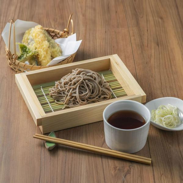 ひのき 竹すだれ付きのそばザル 1枚 日本製 食器 カトラリー グラス 平皿 長皿 ワンプレート K...