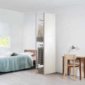 dinos（ディノス） ワードローブ 移動式間仕切りクローゼットハンガー