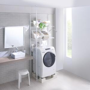 乾燥機ラック 洗濯機 ランドリー 洗濯用品 155×76× 53 （一体型） 乾燥