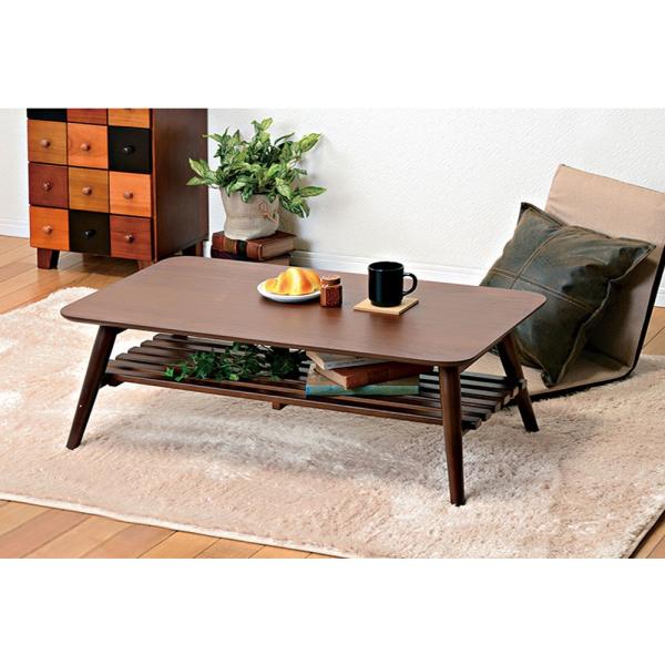 天然木折りたたみテーブル（スクエア） テーブル 折りたたみテーブル 959701