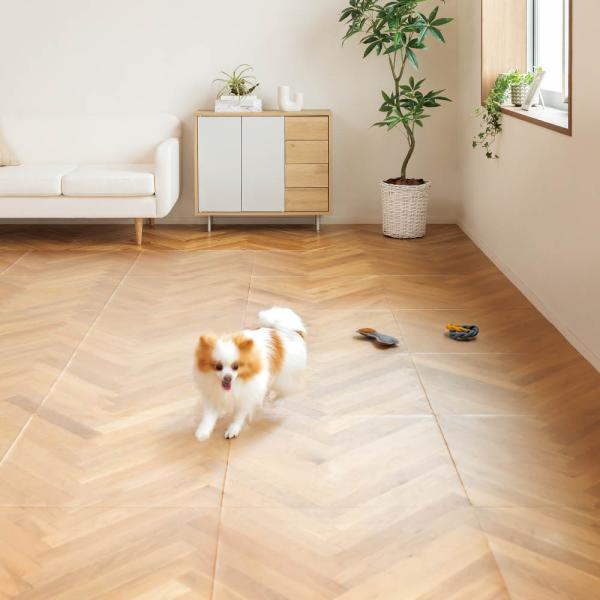 【ディノス限定販売】クラレプラスチックス 透明保護マット 60×60cm 4枚 掃除 お手入れ用品 ...