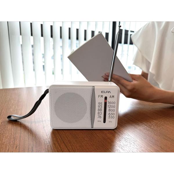 電池長持ち１０００時間コンパクトラジオ 防災用品 防犯用品 耐震グッズ KR1143