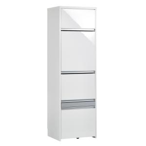 ニトリ（NITORI） 幅40cm スリムストッカー(リガーレWH LH41/D43) 限定