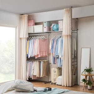 家具 収納 衣類収納 ハンガーラック ウォークイン突っ張りハンガー