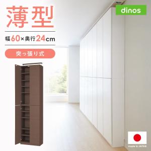 dinos（ディノス） 1cmピッチ薄型壁面書棚 奥行20.5cm 幅82cm 上置き高