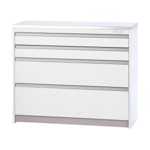 収納物を考えたステンレストップカウンター ハイタ...の商品画像
