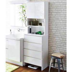 ノダ工芸 ランドリーボックス 完成品 60cm幅 ルフィー60-B 開梱設置