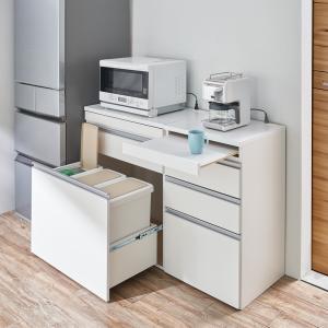 dinos（ディノス） 収納物を考えたキッチンカウンター ロータイプ（高