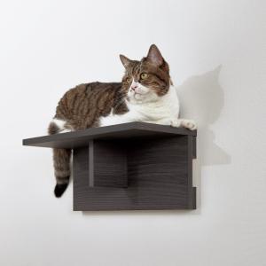 ペット用品 猫と暮らす家具 壁付けキャットシリーズ キャットステップ  818826｜dinos