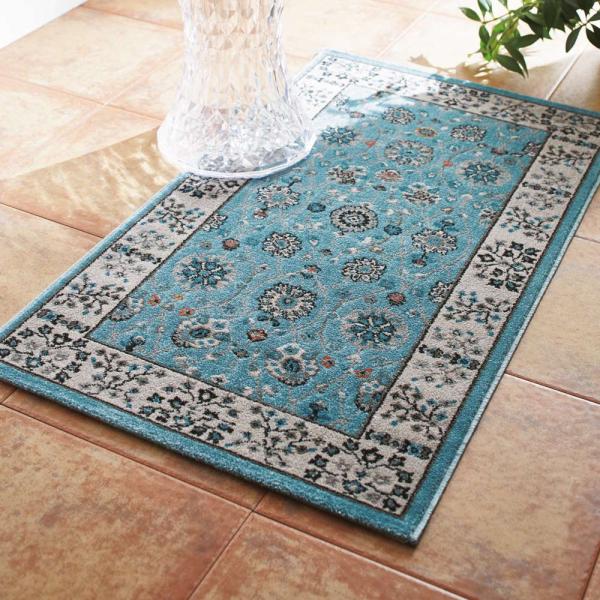 ≪約60×90cm≫ Lafarge/ラファージュ ウィルトン織マット カーペット ラグ マット 玄...