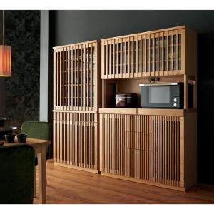 KAGUWORLD 食器棚 キッチン キッチン収納 130cm ダイニングボード