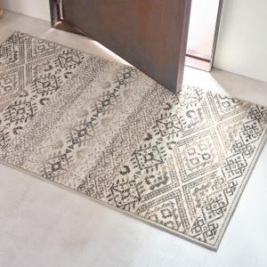 ≪約70×120cm≫ 無染色ウールマット エルデネ カーペット ラグ マット 玄関マット 600809 ディノス｜ディノス Yahoo!ショッピング店