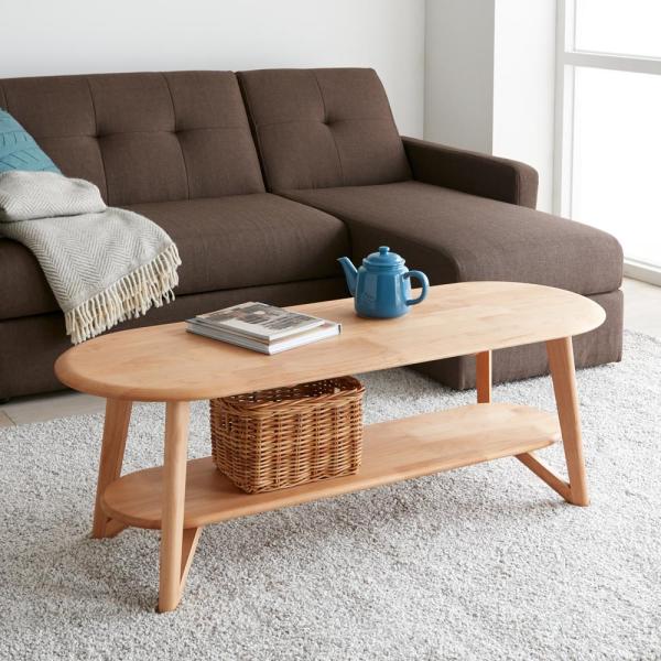 アルダー無垢材テーブル 幅100cm テーブル 円形 丸テーブル 626650