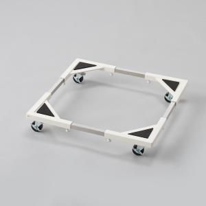 生活雑貨 日用品 便利グッズ 耐荷重約150kg ステンレス洗濯機置き台